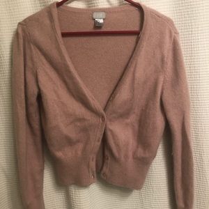 Pink cashmere sweater